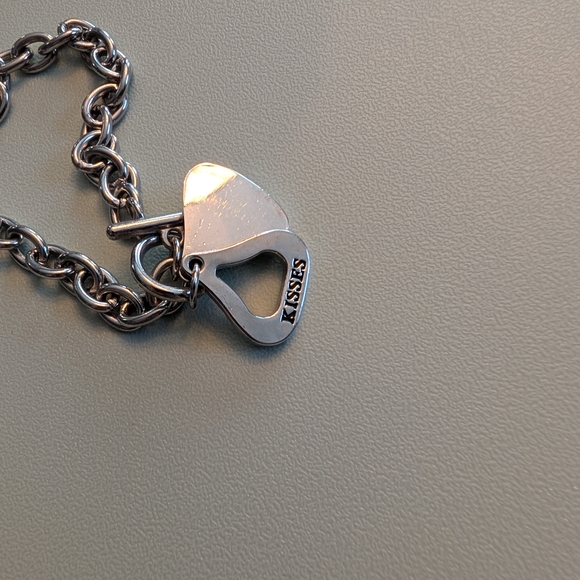 Vintage Hershey Kiss Toggle Bracelet with Charm - Picture 3 of 5